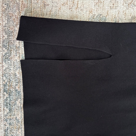 J.Crew NWT Sleeveless sweater-dress in stretch viscose blend black XXS - Picture 2 of 11